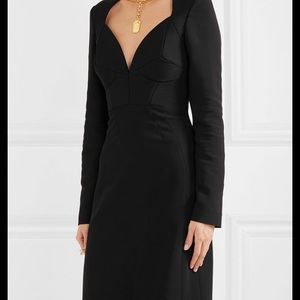Black dress| Antonio Berardi dress